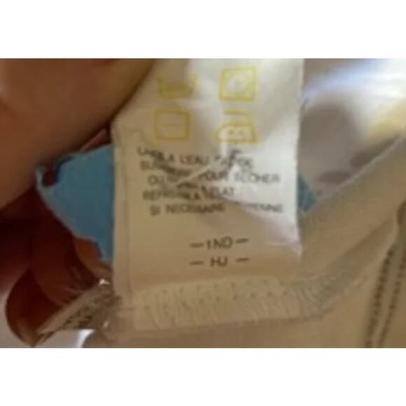 Embroidered White Zip Jacket Black Detail Blast Studio Size 18 - Picture 4 of 6